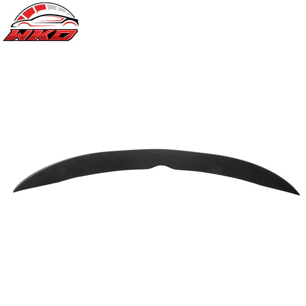 Fits 16-18 Toyota Rav4 IKON ABS Add-on Rear Trunk Spoiler Middle Lip Matte Black