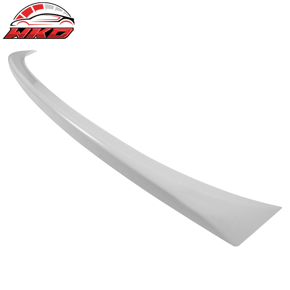 Fits 06-08 BMW E90 Trunk Spoiler + Front Splitter Painted #300 Alpine White III