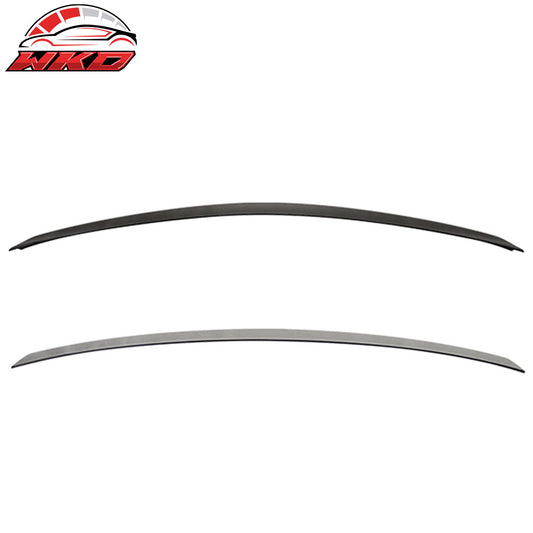 08-14 Benz W204 C Class AMG Rear Trunk Spoiler + OE Roof Spoiler #040 Black | Wholesale