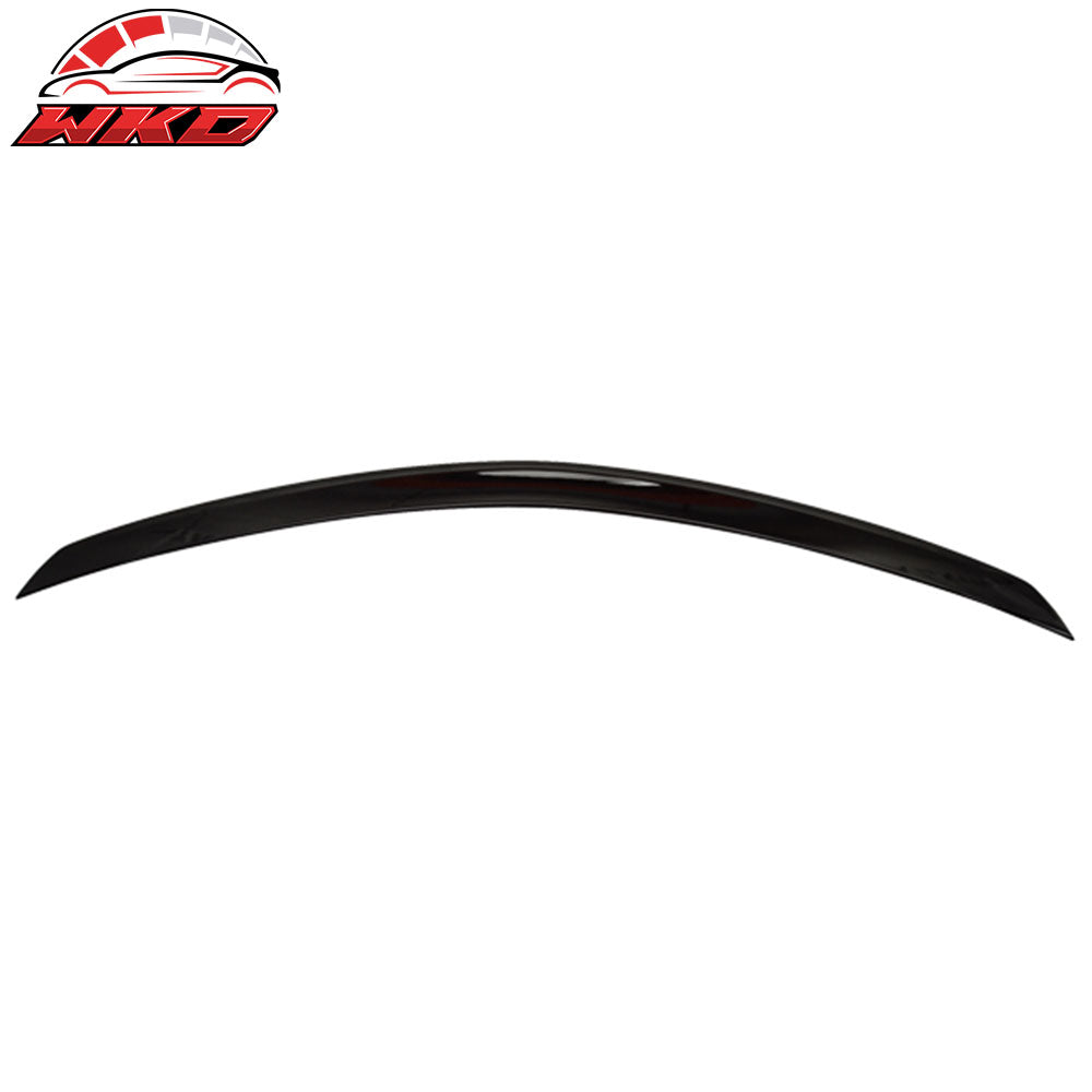 Fits 08-14 Benz W204 C Class AMG Rear Trunk Spoiler + OE Roof Spoiler #040 Black