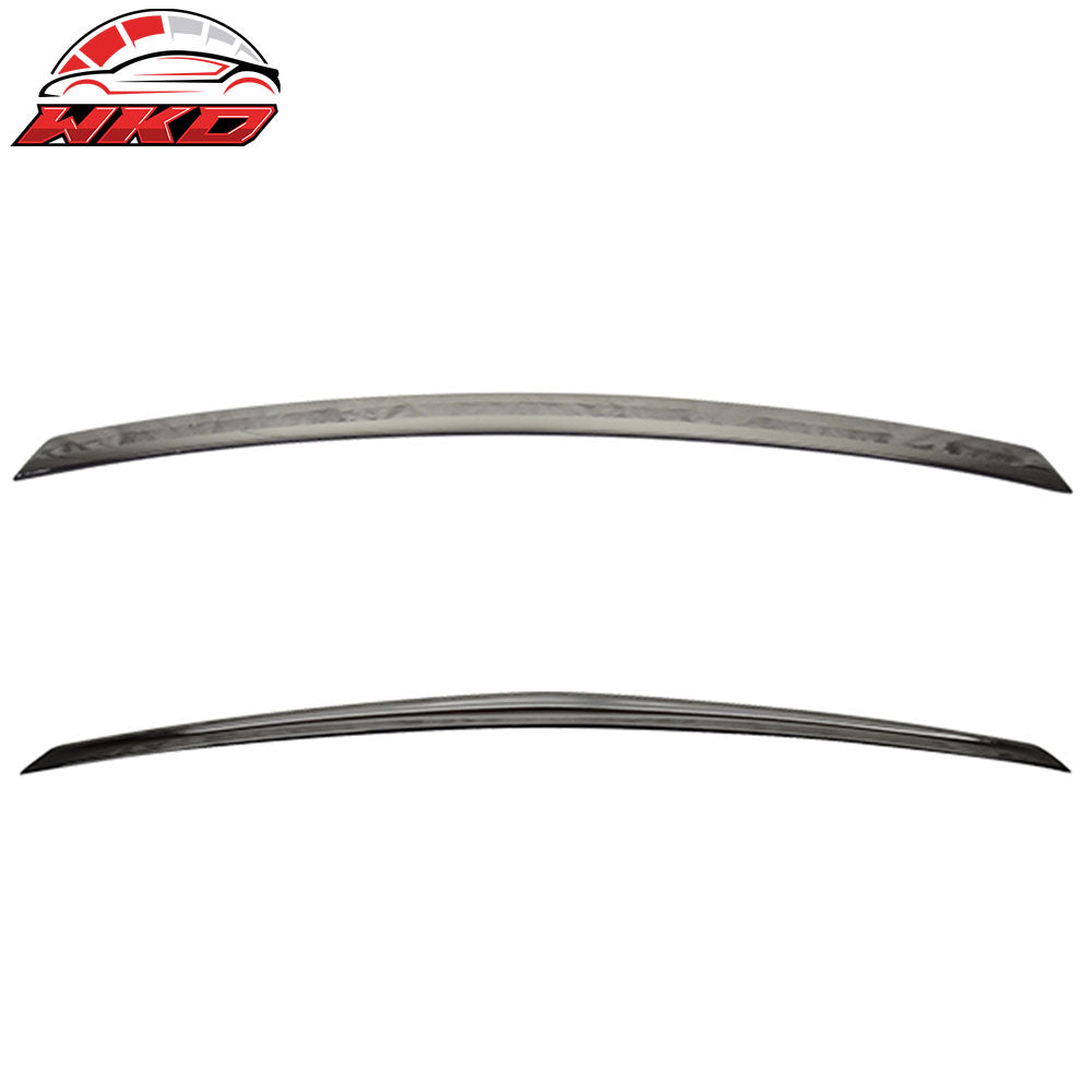 10-16 Benz W212 Sedan AMG Trunk Spoiler + OE Roof Wing Painted #040 Black | Wholesale