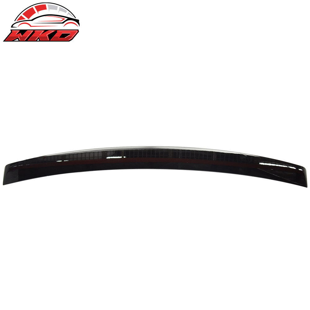 Fits 10-16 Benz W212 Sedan AMG Trunk Spoiler + OE Roof Wing Painted #040 Black