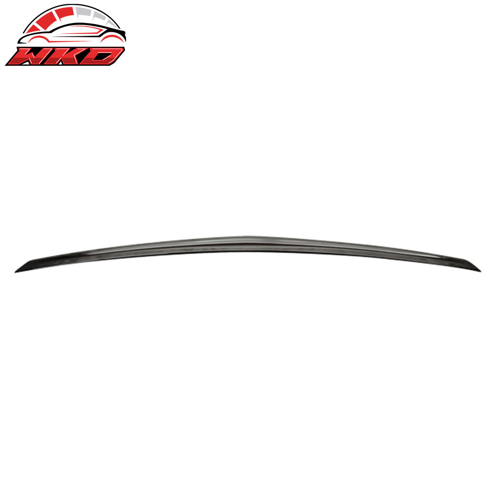 Fits 10-16 Benz W212 Sedan AMG Trunk Spoiler + OE Roof Wing Painted #040 Black