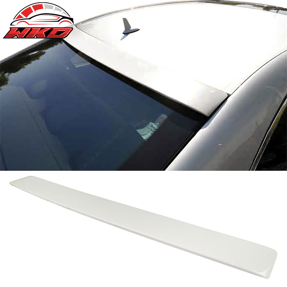 Fits 07-13 S Class W221 AMG Trunk Spoiler & Roof Wing Painted #650 Cirrus White