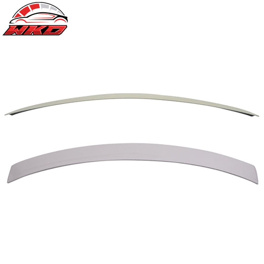 08-14 Benz W204 Sedan AMG Trunk + OE Roof Spoiler Painted #650 Cirrus White | Wholesale