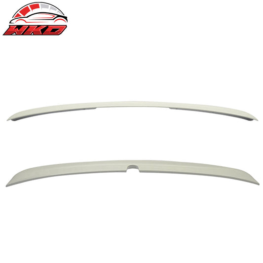 2003-05 Benz E Class W211 Sedan Trunk + Roof Spoiler Painted #650 Cirrus White | Wholesale