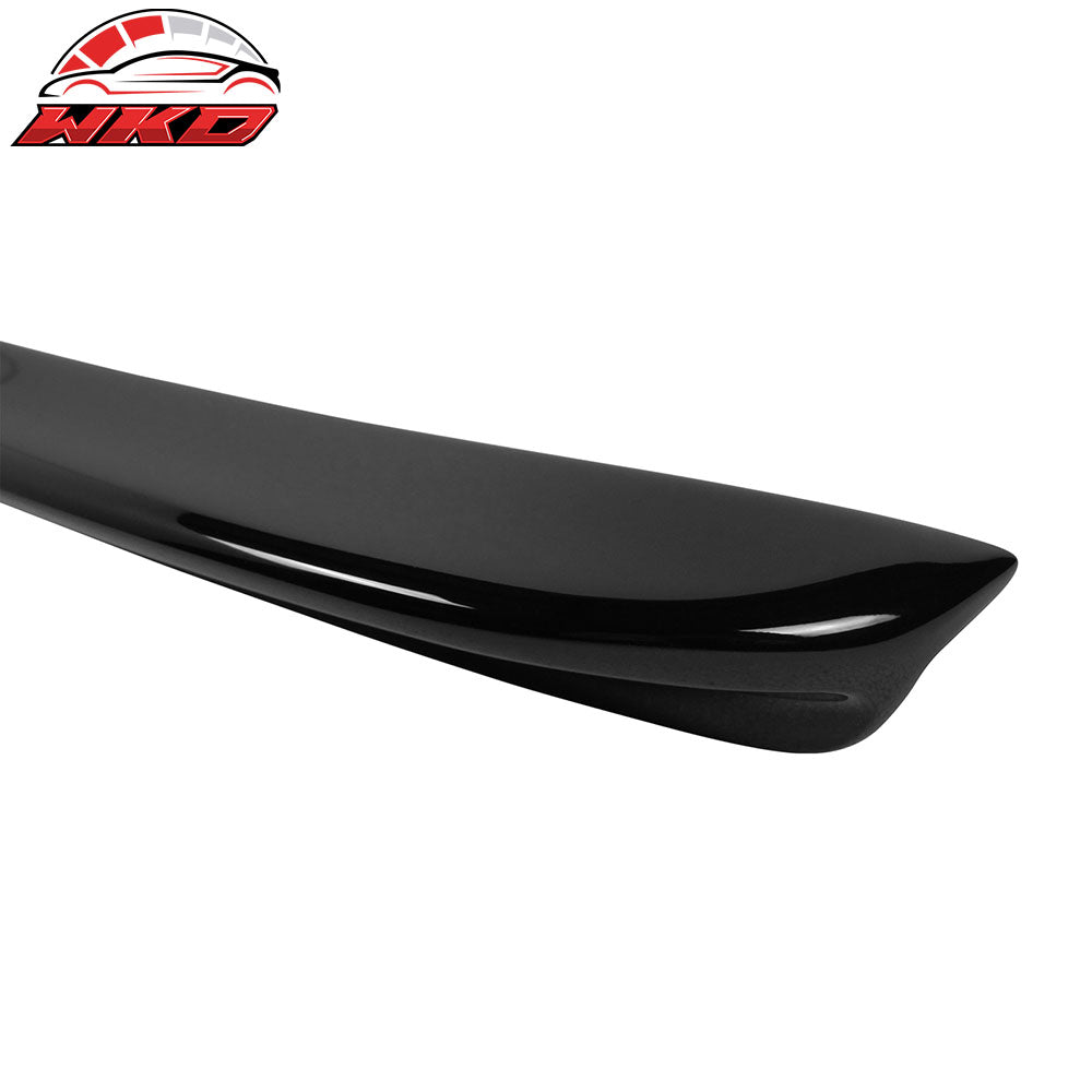 Fits 03-05 W211 Sedan AMG Trunk Spoiler & L Type Roof Wing Painted #040 Black