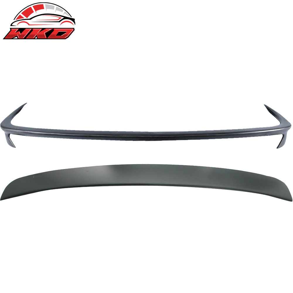 2002-05 BMW E65 7-Series AC Style Trunk Spoiler PU + Roof Spoiler Unpainted | Wholesale