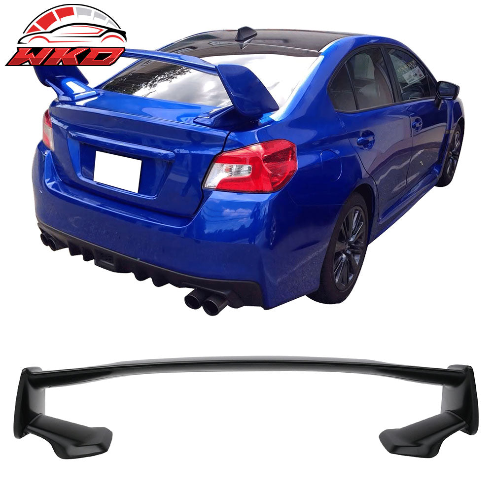 Fits 15-21 Subaru WRX STI & 12-16 Impreza STI Style Rear Trunk Spoiler Unpainted