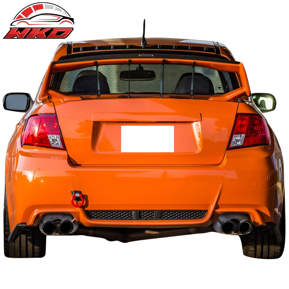Fits 08-14 Impreza WRX & 08-11 Subaru Impreza Trunk Spoiler Wing Stabilizer 4PCS