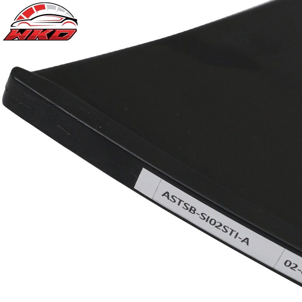 Fits 02-07 Subaru Impreza WRX STI 5PCS ABS Trunk Spoiler Wing Stabilizer Add On