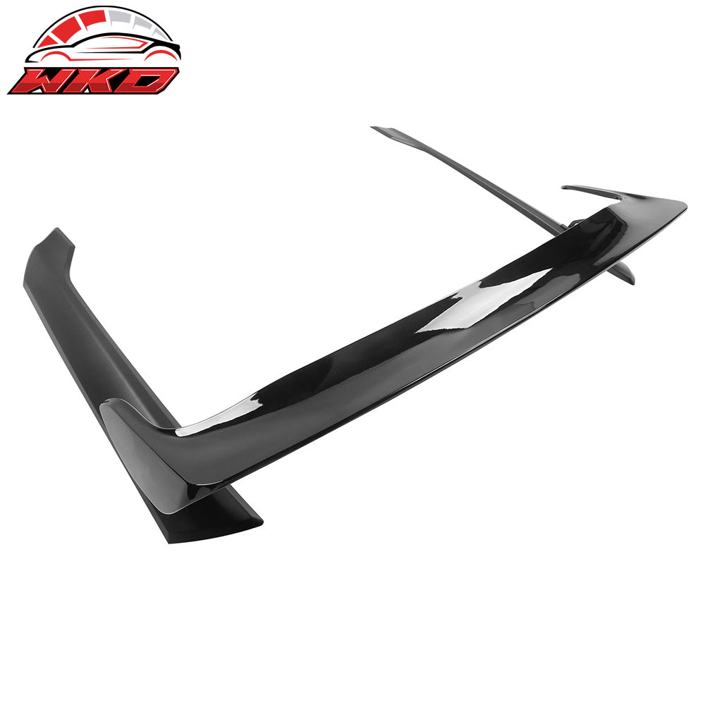 For 22-26 Honda Civic Hatchback Type-R Gloss Black Trunk Spoiler Mounting Plates