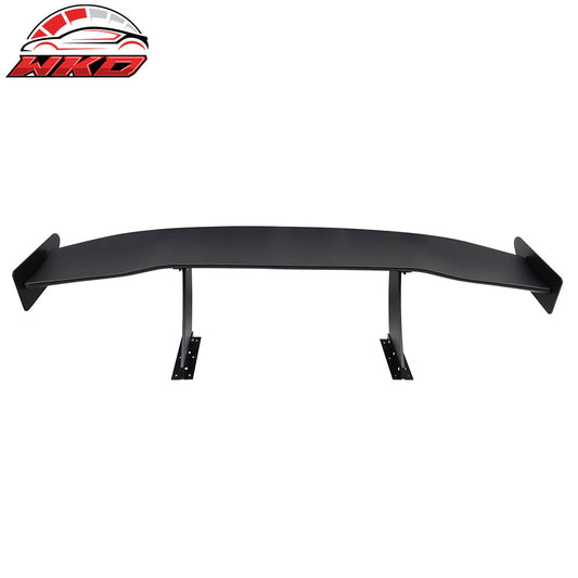 57" GT Trunk Spoiler Adjustable Rear Racing Wing (V4A Leg + V4A Plate) | Wholesale