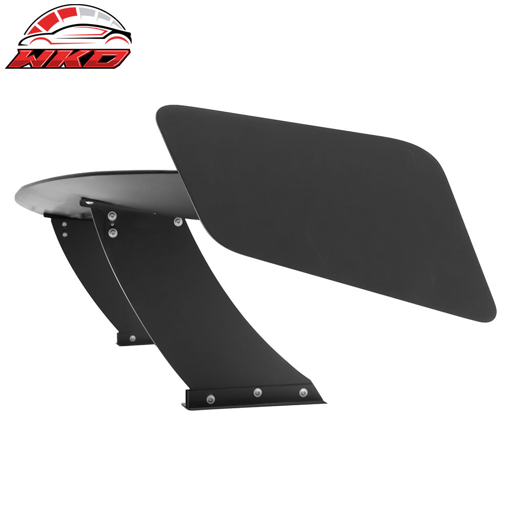 Universal 57" GT Trunk Spoiler Adjustable Rear Racing Wing (V4A Leg + V4D Plate)