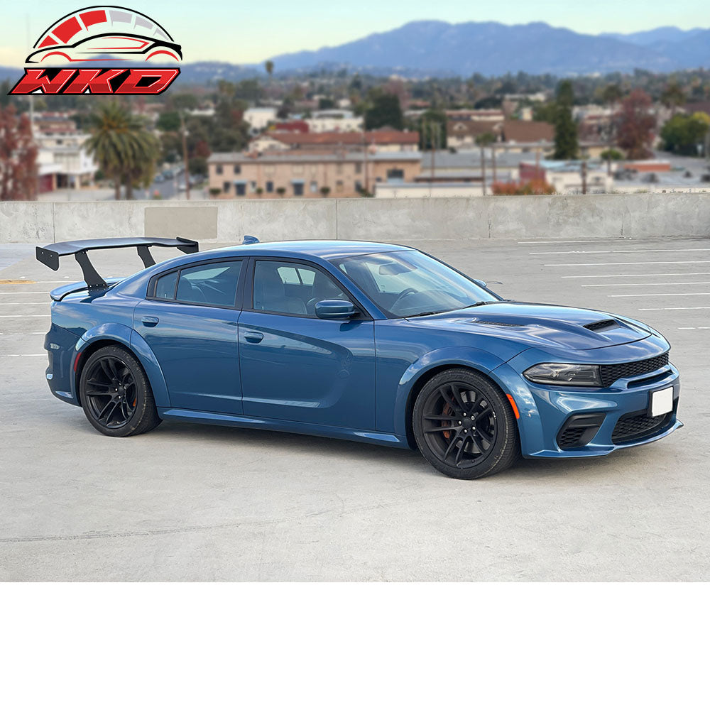 Universal 57" GT Trunk Spoiler Adjustable Rear Racing Wing (V4B Leg + V4C Plate)