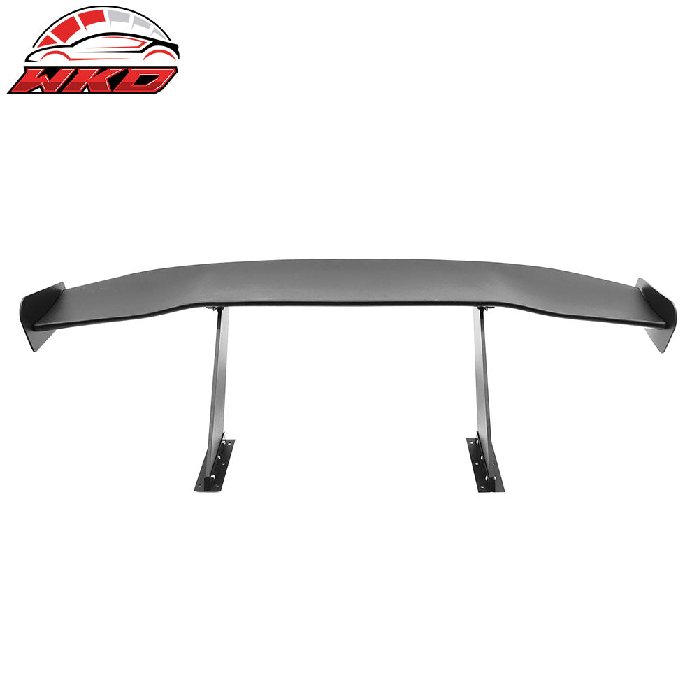 57" GT Trunk Spoiler Adjustable Rear Racing Wing (V4D Leg + V4C Plate) | Wholesale