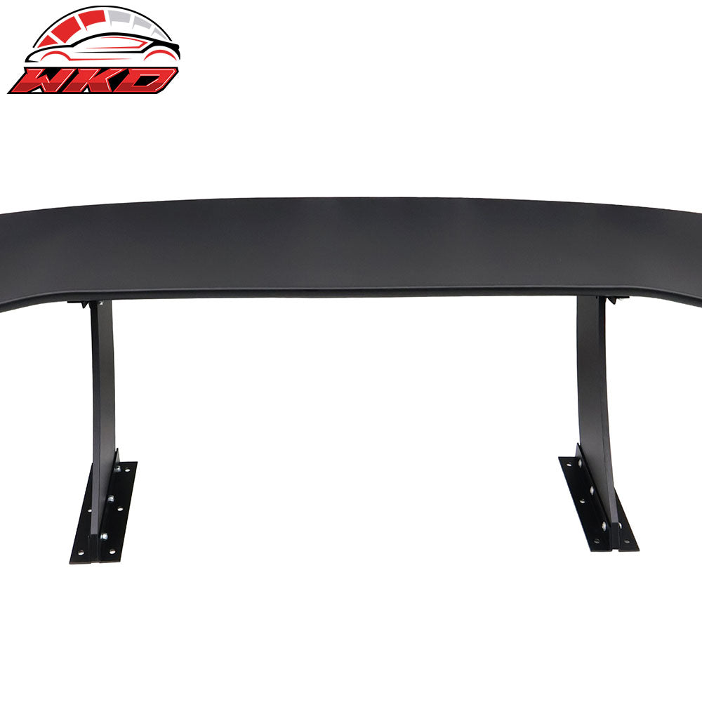 Universal 61" GT Trunk Spoiler Adjustable Rear Racing Wing (V4A Leg + V4A Plate)