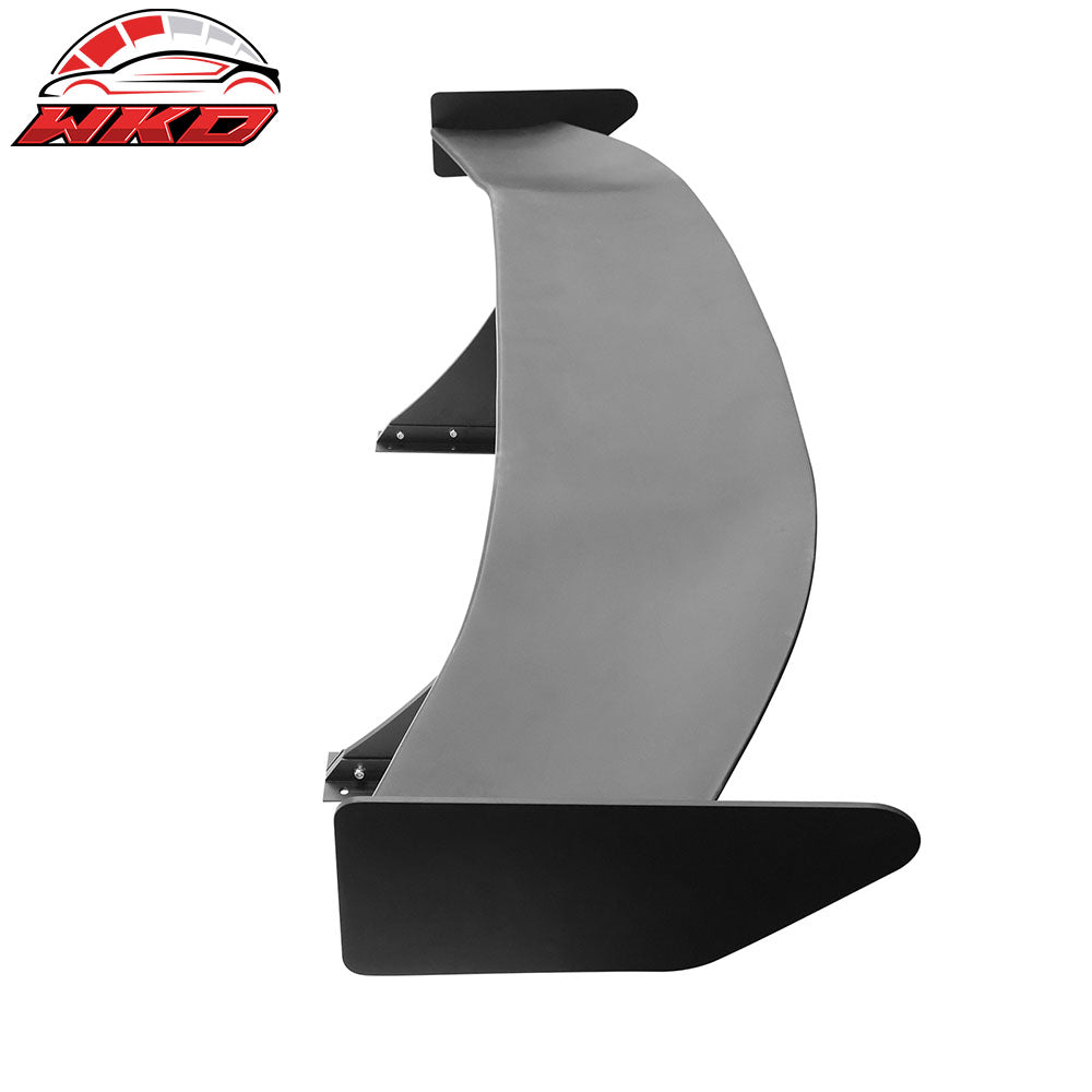 Universal 61" GT Trunk Spoiler Adjustable Rear Racing Wing (V4B Leg + V4A Plate)