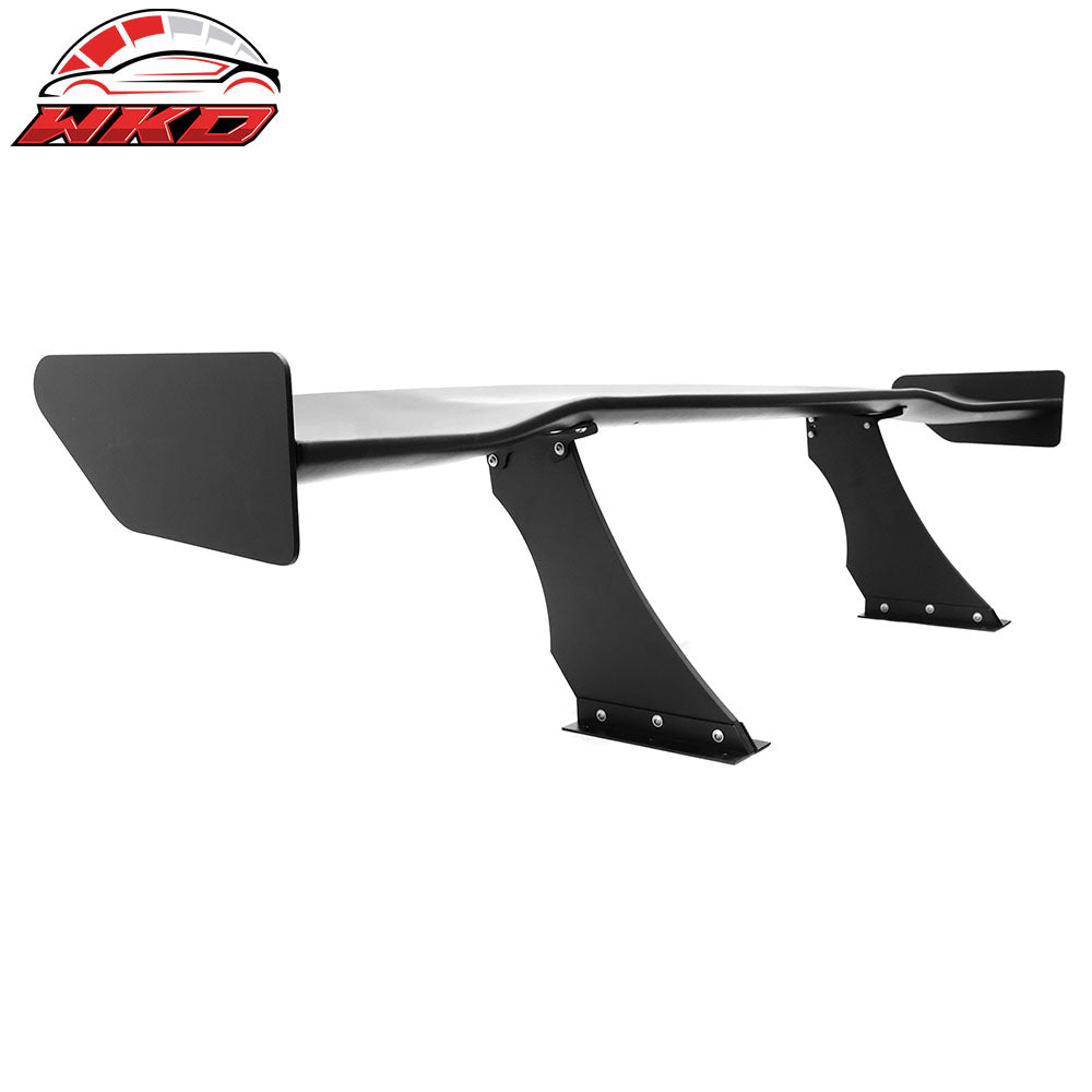 Universal 61" GT Trunk Spoiler Adjustable Rear Racing Wing (V4B Leg + V4A Plate)