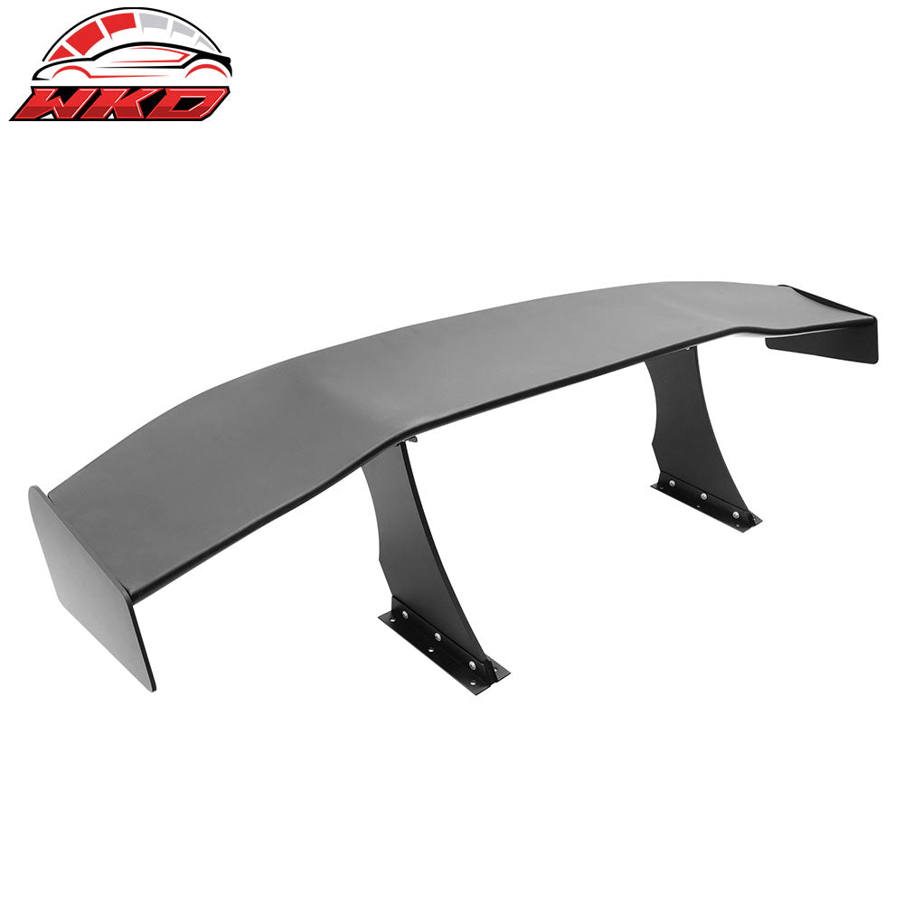 Universal 61" GT Trunk Spoiler Adjustable Rear Racing Wing (V4B Leg + V4C Plate)