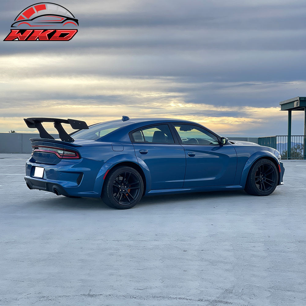 Universal 61" GT Trunk Spoiler Adjustable Rear Racing Wing (V4B Leg + V4D Plate)