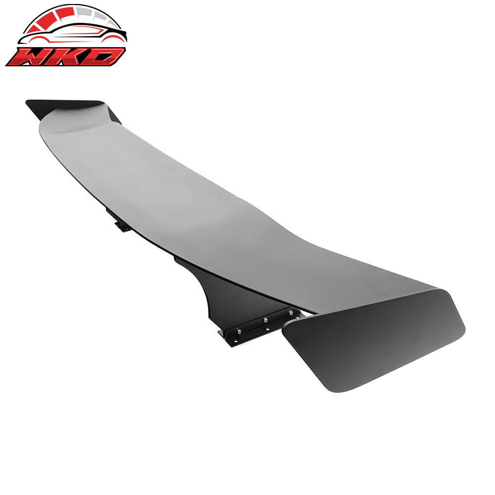 Universal 61" GT Trunk Spoiler Adjustable Rear Racing Wing (V4B Leg + V4D Plate)