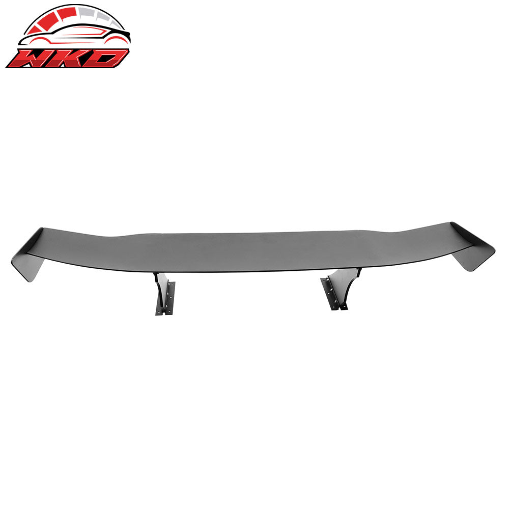 Universal 61" GT Trunk Spoiler Adjustable Rear Racing Wing (V4B Leg + V4D Plate)
