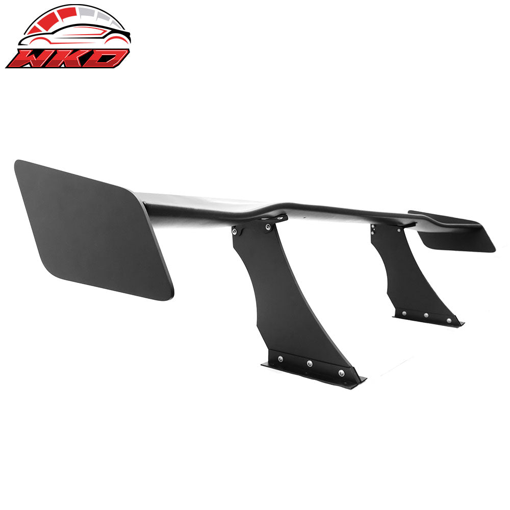 Universal 61" GT Trunk Spoiler Adjustable Rear Racing Wing (V4B Leg + V4D Plate)