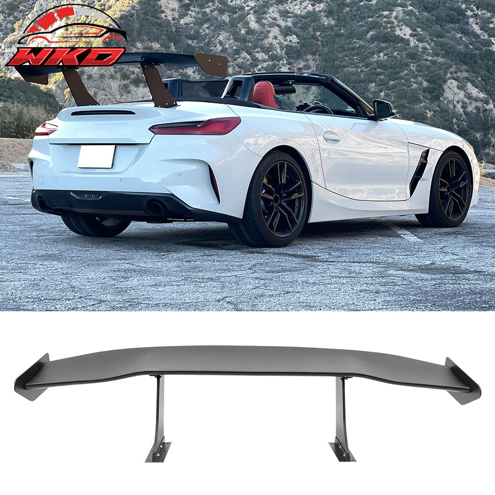 Universal 61" GT Trunk Spoiler Adjustable Rear Racing Wing (V4C Leg + V4A Plate)