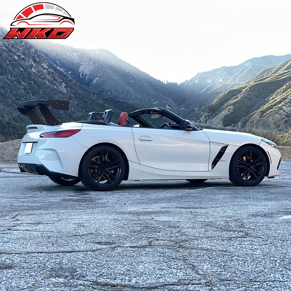 Universal 61" GT Trunk Spoiler Adjustable Rear Racing Wing (V4C Leg + V4A Plate)