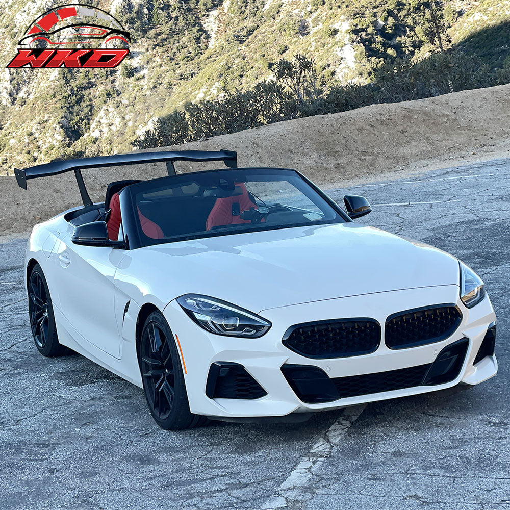 Universal 61" GT Trunk Spoiler Adjustable Rear Racing Wing (V4C Leg + V4A Plate)