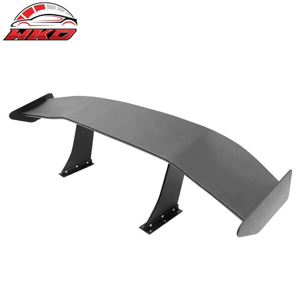 Universal 61" GT Trunk Spoiler Adjustable Rear Racing Wing (V4C Leg + V4A Plate)