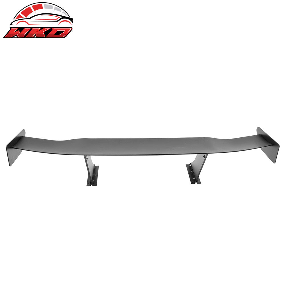 Universal 61" GT Trunk Spoiler Adjustable Rear Racing Wing (V4C Leg + V4A Plate)
