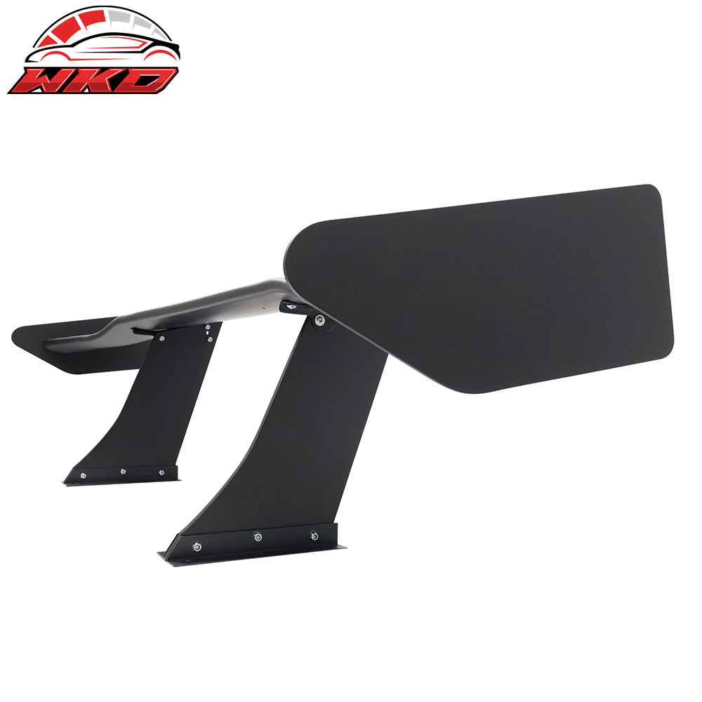 Universal 61" GT Trunk Spoiler Adjustable Rear Racing Wing (V4C Leg + V4A Plate)