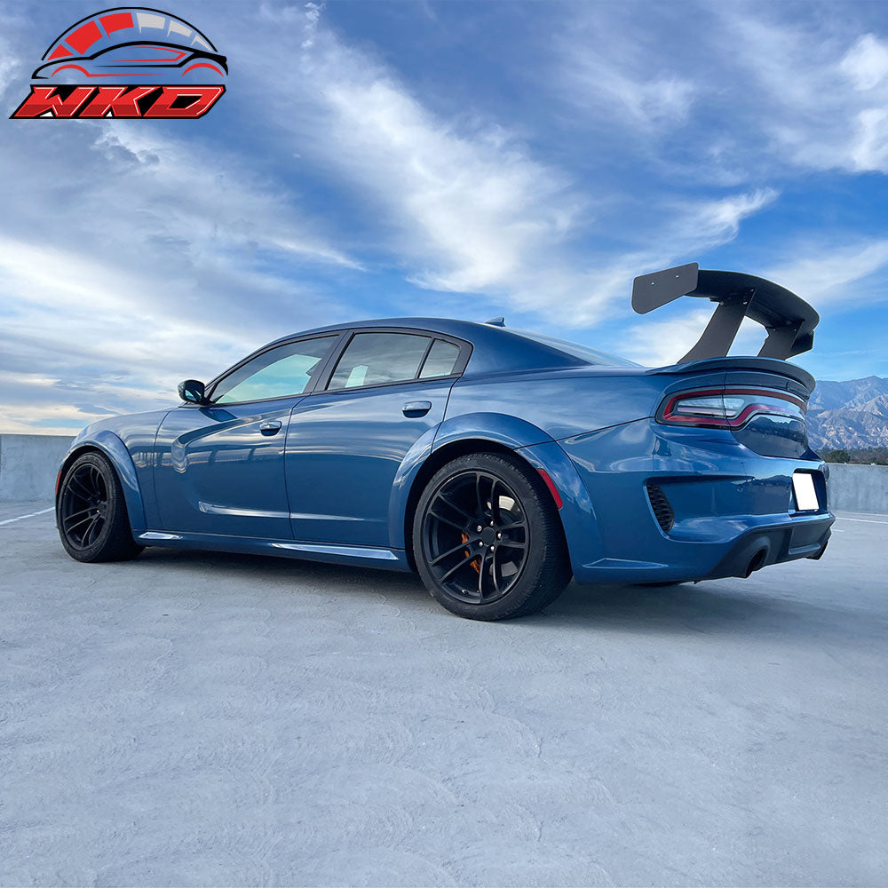 Universal 61" GT Trunk Spoiler Adjustable Rear Racing Wing (V4C Leg + V4C Plate)