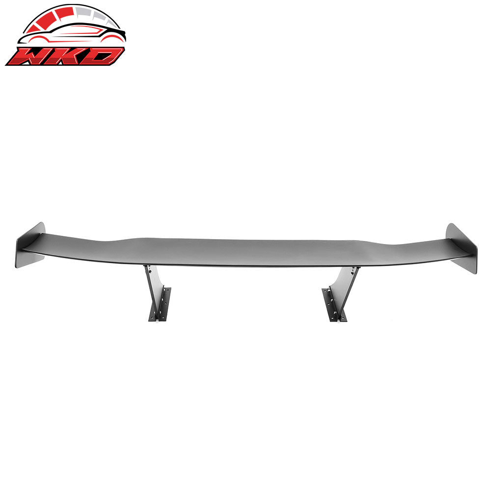 Universal 61" GT Trunk Spoiler Adjustable Rear Racing Wing (V4C Leg + V4C Plate)
