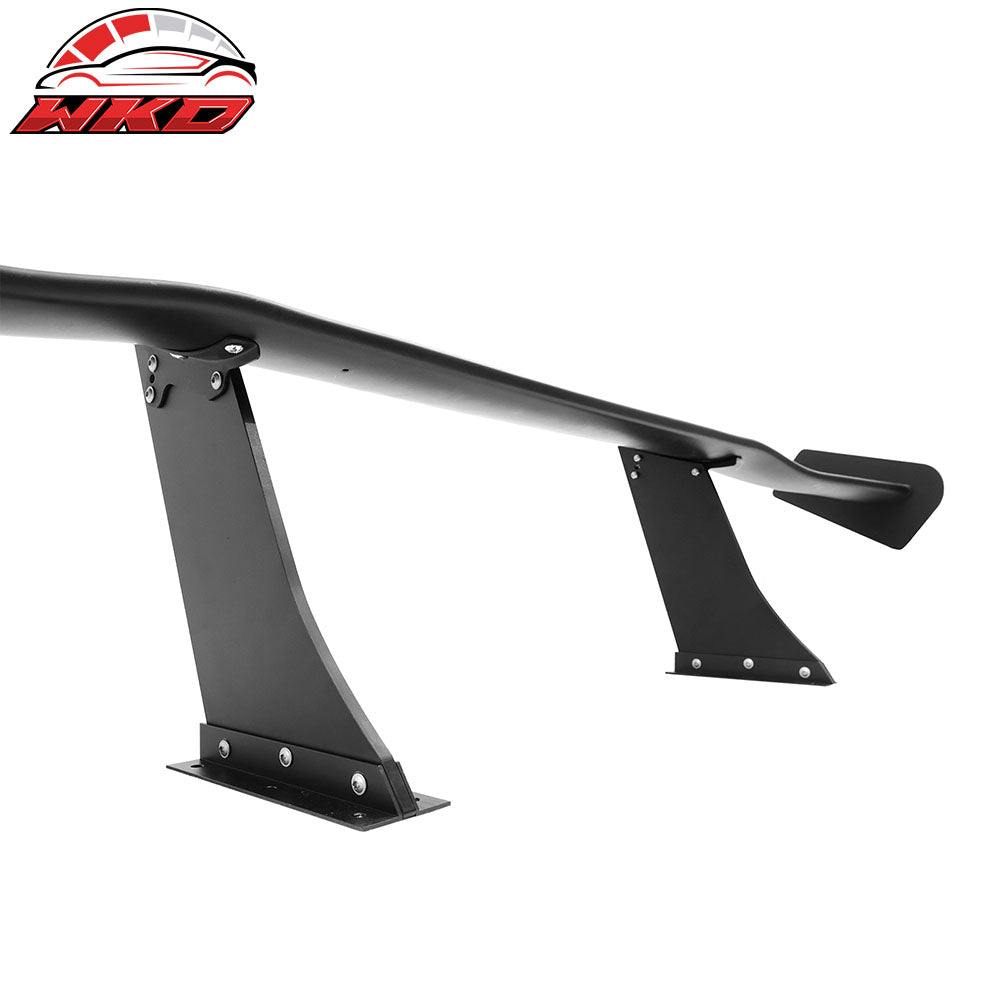 Universal 61" GT Trunk Spoiler Adjustable Rear Racing Wing (V4C Leg + V4C Plate)