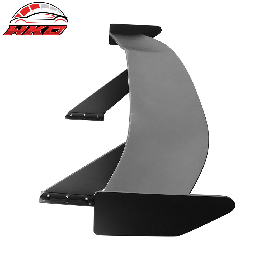 Universal 61" GT Trunk Spoiler Adjustable Rear Racing Wing (V4D Leg + V4A Plate)