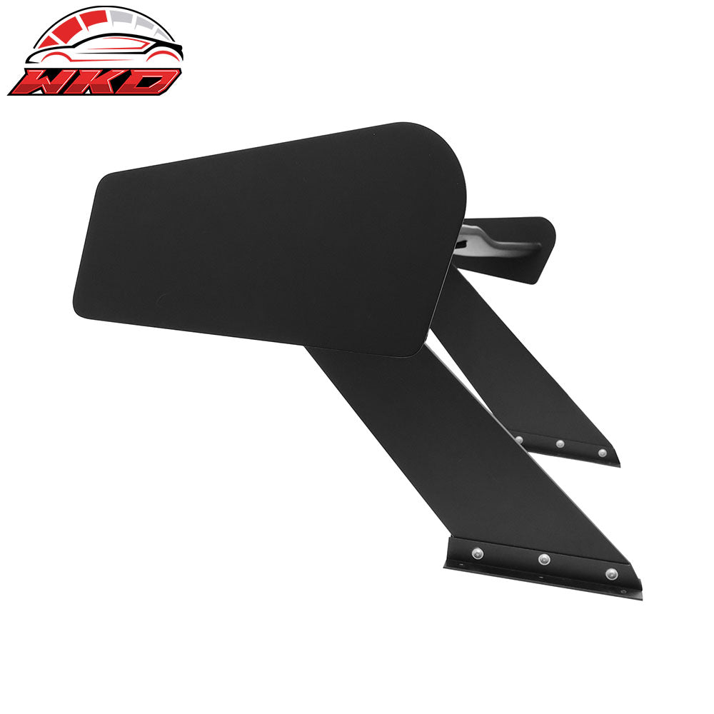 Universal 61" GT Trunk Spoiler Adjustable Rear Racing Wing (V4D Leg + V4C Plate)