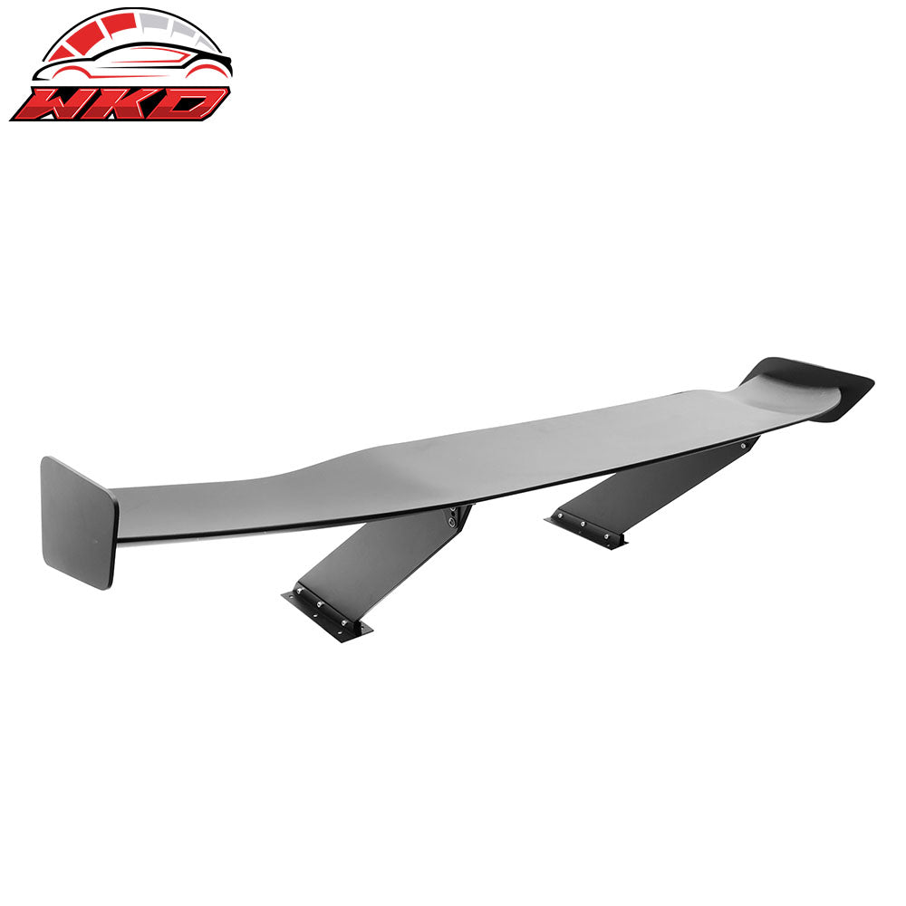 Universal 61" GT Trunk Spoiler Adjustable Rear Racing Wing (V4D Leg + V4D Plate)