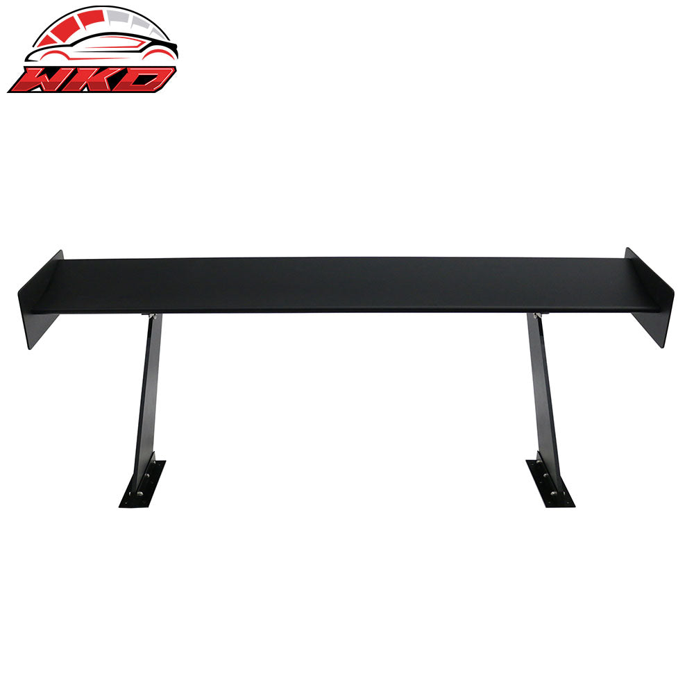 61" GTC250 Style Trunk Spoiler Rear Racing Wing (V4D Leg + Side Plate) | Wholesale