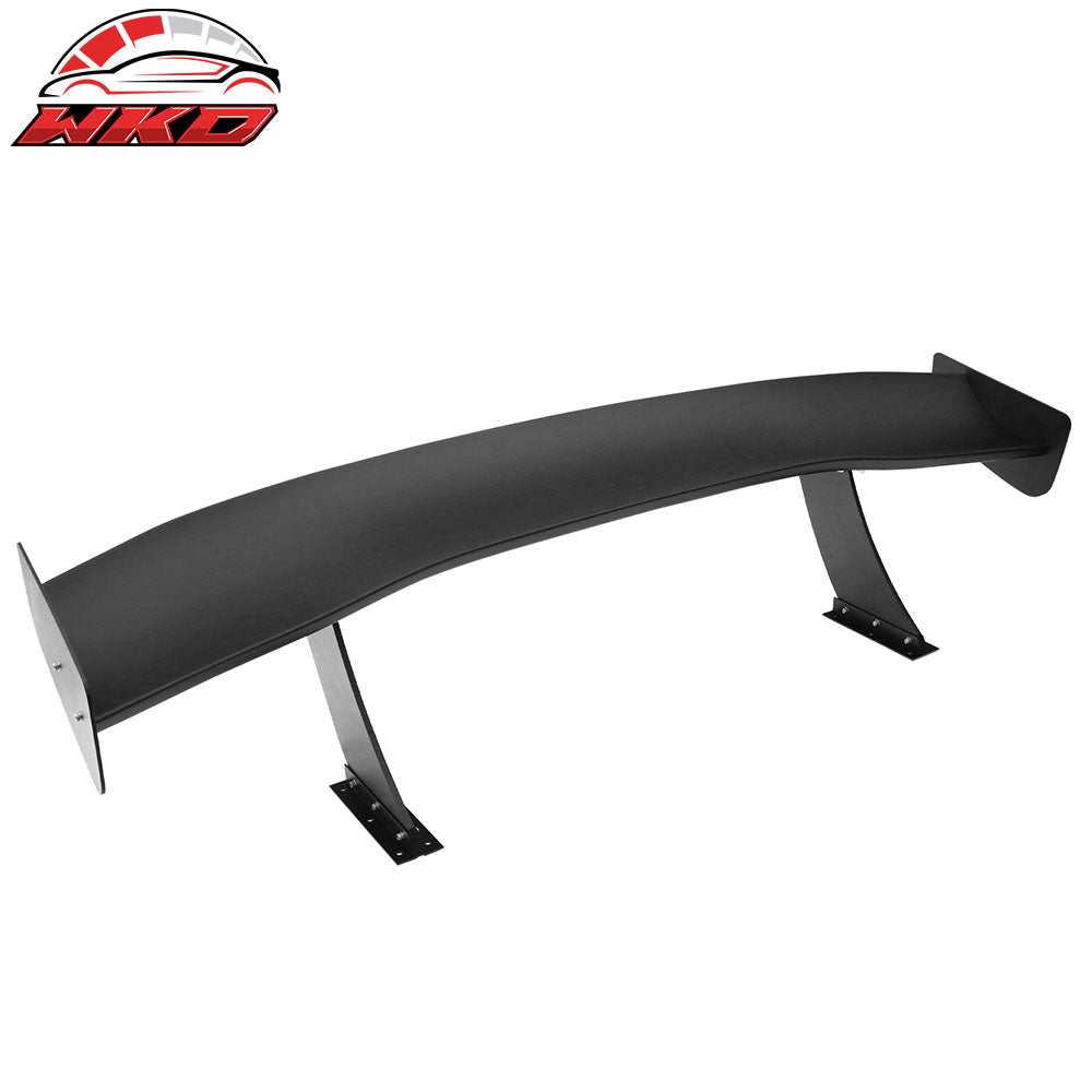Universal 67" GTC300 Style Trunk Spoiler Rear Racing Wing (V4A Leg + Side Plate)