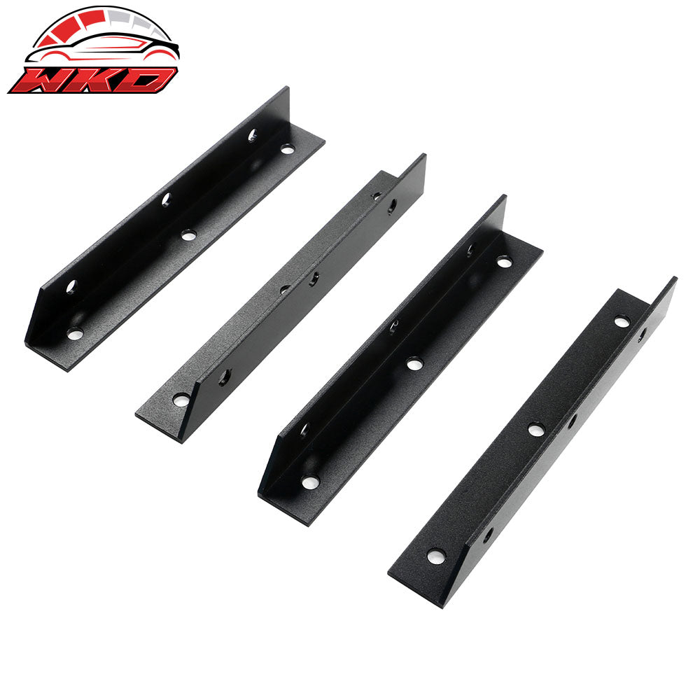 Universal 67" GTC300 Style Trunk Spoiler Rear Racing Wing (V4A Leg + Side Plate)