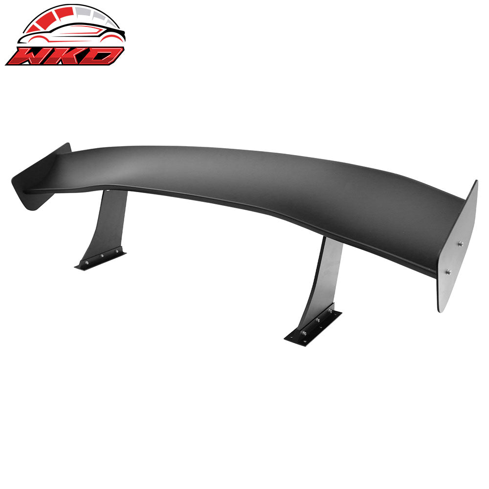 Universal 67" GTC300 Style Trunk Spoiler Rear Racing Wing (V4C Leg + Side Plate)