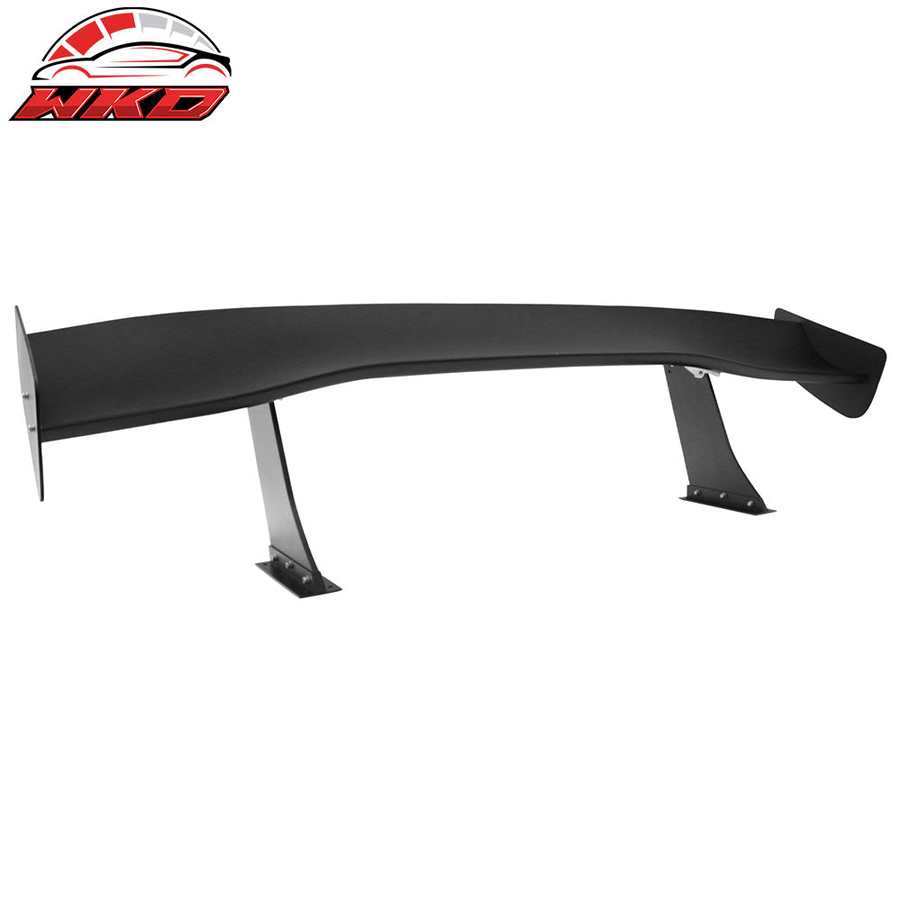 Universal 67" GTC300 Style Trunk Spoiler Rear Racing Wing (V4C Leg + Side Plate)