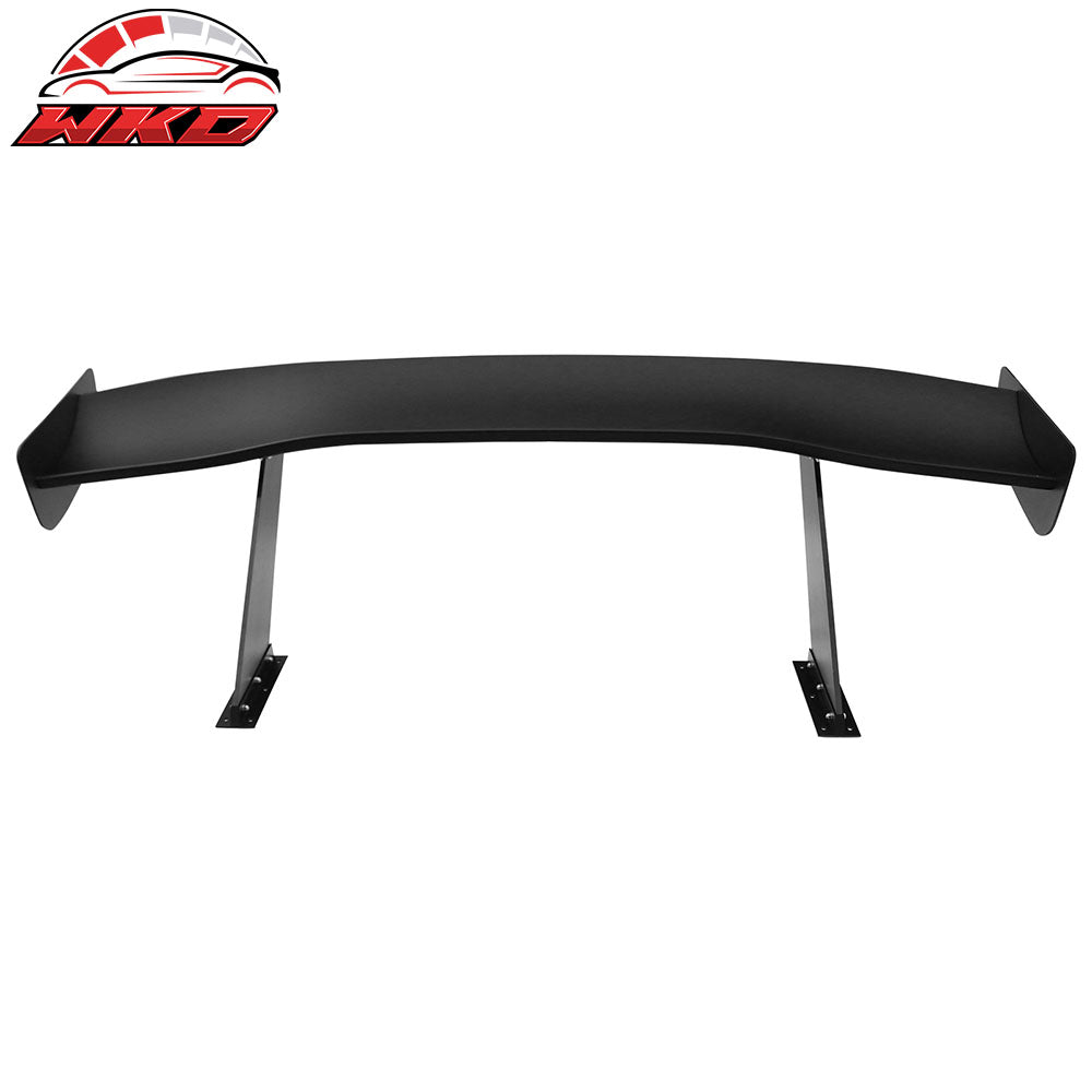 67" GTC300 Style Trunk Spoiler Rear Racing Wing (V4D Leg + Side Plate) | Wholesale