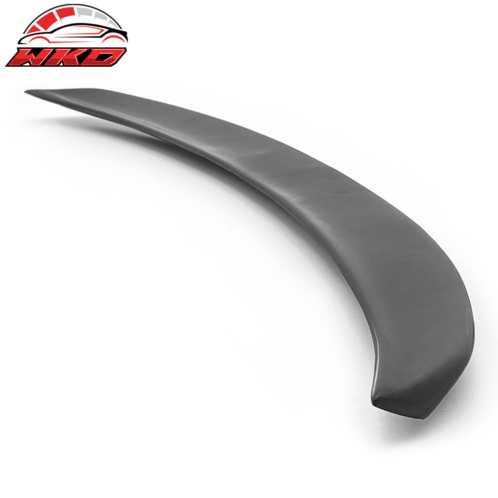 Fits 15-20 BMW F82 M4 3D Style Rear Trunk Spoiler Wing Tail Deck Lip Black PU