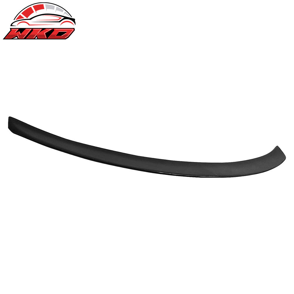 Fits 15-20 BMW F82 M4 3D Style Rear Trunk Spoiler Wing Tail Deck Lip Black PU
