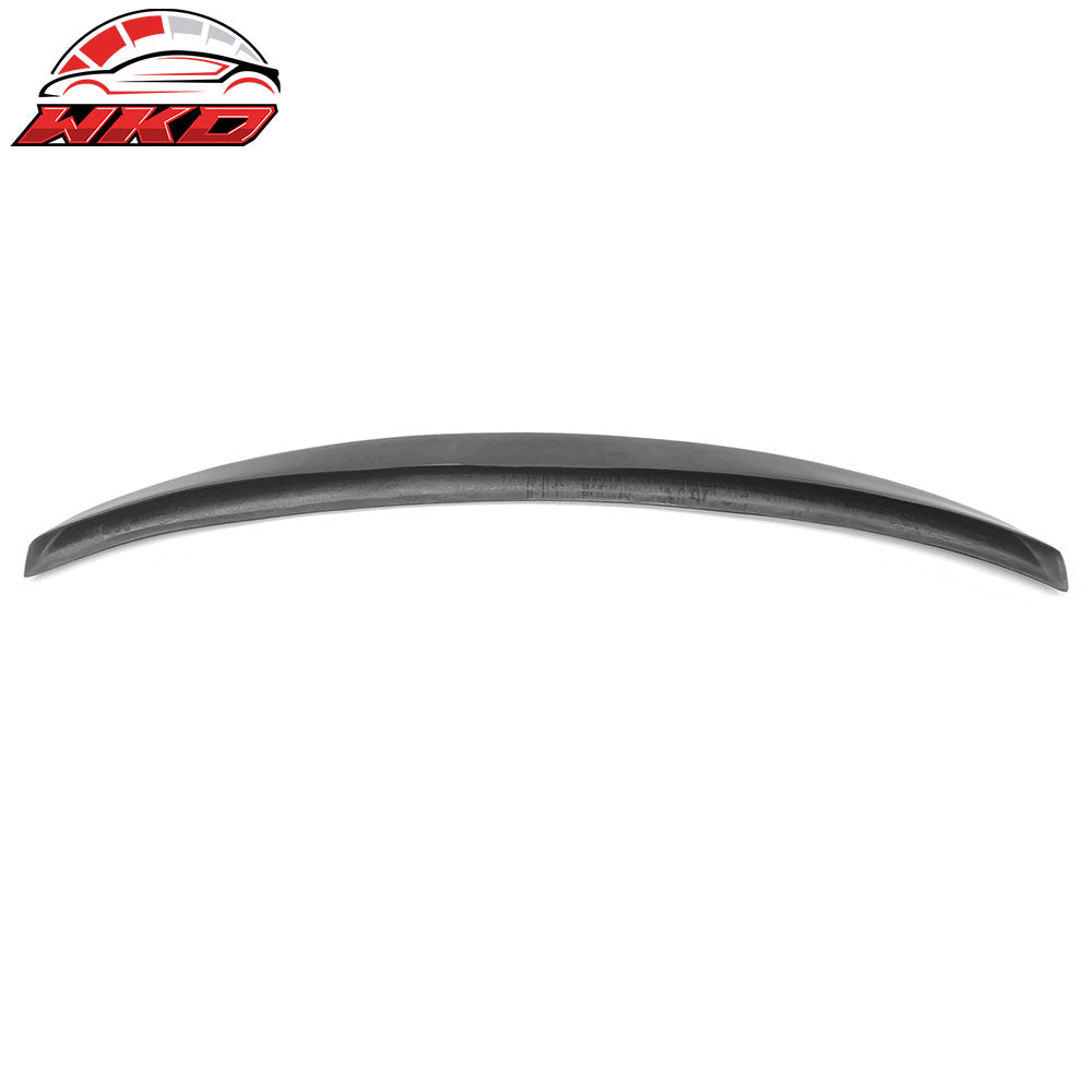 Fits 15-20 BMW F82 M4 3D Style Rear Trunk Spoiler Wing Tail Deck Lip Black PU