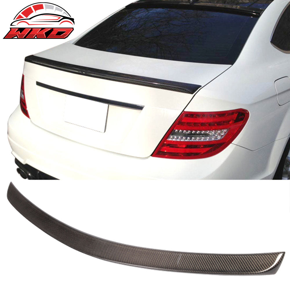 Closeout! Fits 12-15 Benz C-Class W204 C204 AMG Style Trunk Spoiler Carbon Fiber